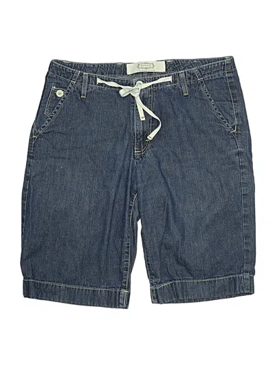 Pre-owned Merona Denim Shorts In Blue