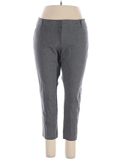 Pre-owned Merona Dress Pants In Gray