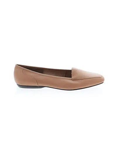Pre-owned Merona Flats In Brown