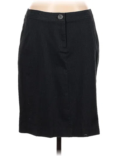 Pre-owned Merona Formal Skirt In Black