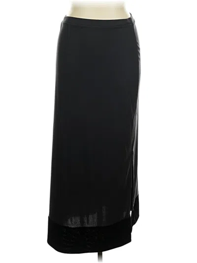 Pre-owned Merona Formal Skirt In Black
