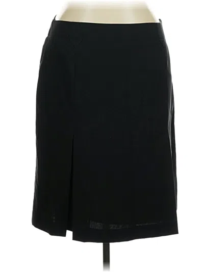 Pre-owned Merona Formal Skirt In Black