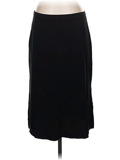 Pre-owned Merona Formal Skirt In Black