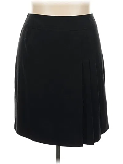 Pre-owned Merona Formal Skirt In Black