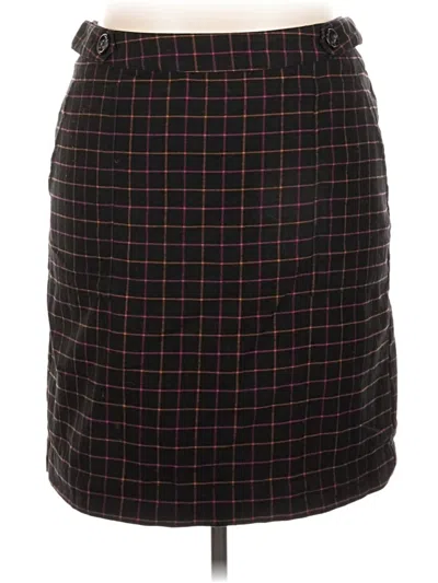 Pre-owned Merona Formal Skirt In Black