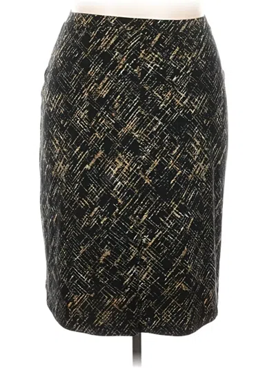 Pre-owned Merona Formal Skirt In Black
