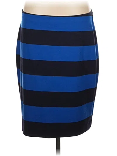 Pre-owned Merona Formal Skirt In Blue