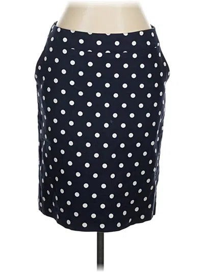 Pre-owned Merona Formal Skirt In Blue