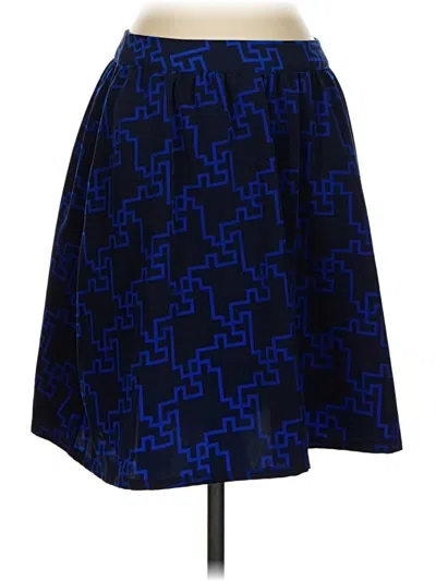 Pre-owned Merona Formal Skirt In Blue