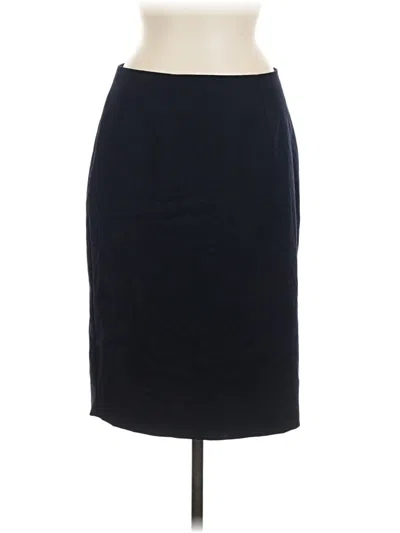Pre-owned Merona Formal Skirt In Blue