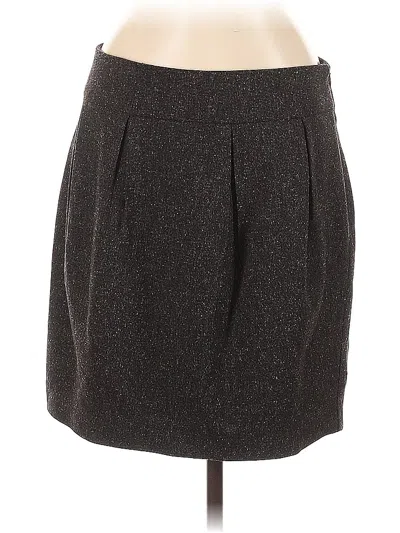 Pre-owned Merona Formal Skirt In Gray
