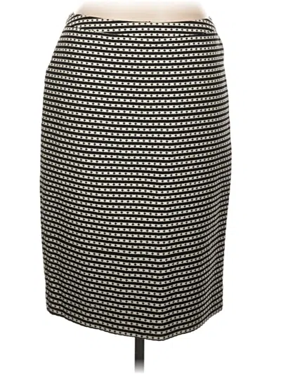 Pre-owned Merona Formal Skirt In Silver