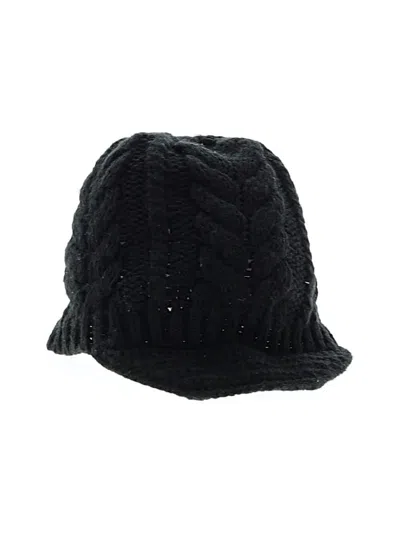 Pre-owned Merona Hat In Black