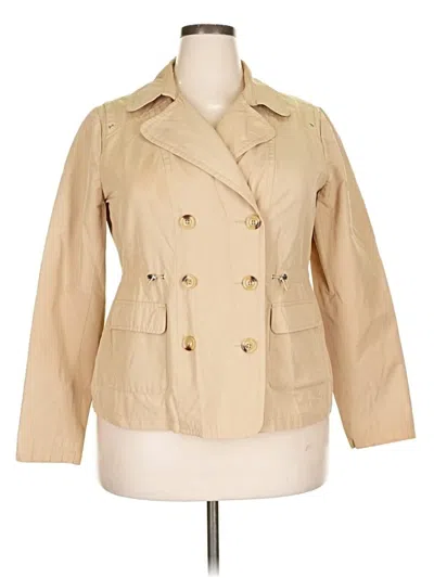 Pre-owned Merona Jacket In Brown