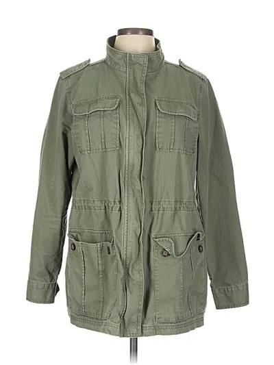 Pre-owned Merona Jacket In Green