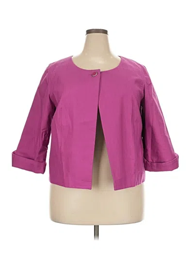 Pre-owned Merona Jacket In Purple