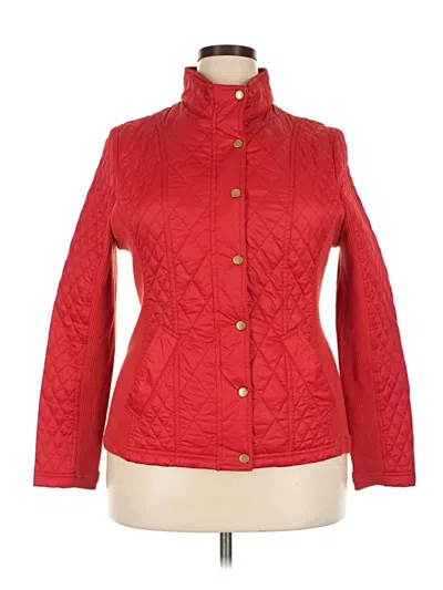 Pre-owned Merona Jacket In Red