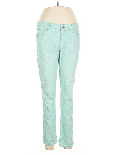 Pre-owned Merona Jeggings In Blue