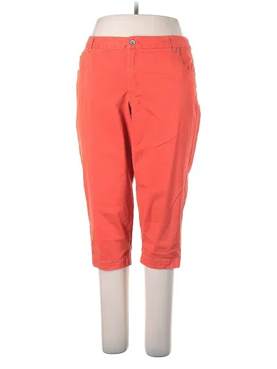 Pre-owned Merona Jeggings In Orange