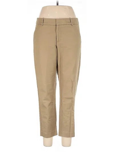 Pre-owned Merona Khaki Pant In Brown
