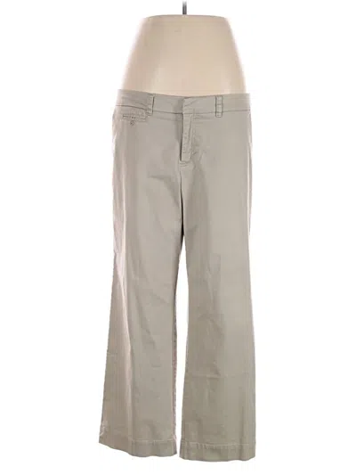 Pre-owned Merona Khaki Pant In Gray