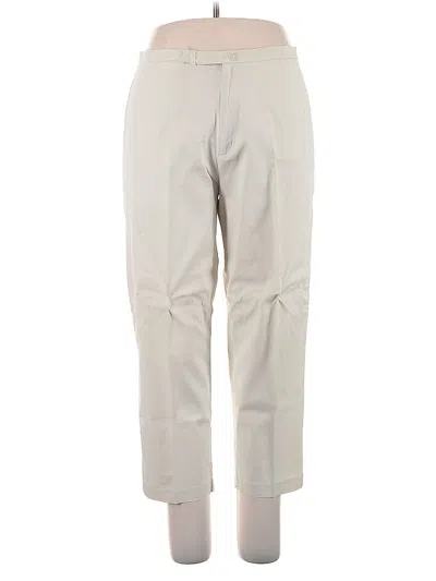 Pre-owned Merona Khaki Pant In White