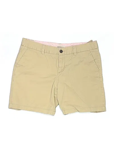 Pre-owned Merona Khaki Shorts In Brown
