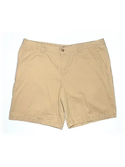 Pre-owned Merona Khaki Shorts In Brown