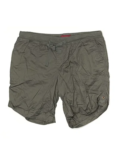 Pre-owned Merona Khaki Shorts In Green