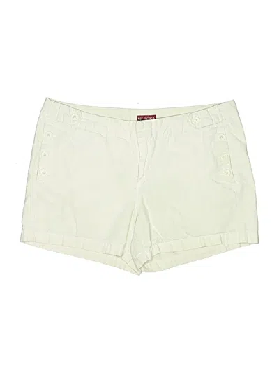 Pre-owned Merona Khaki Shorts In Green