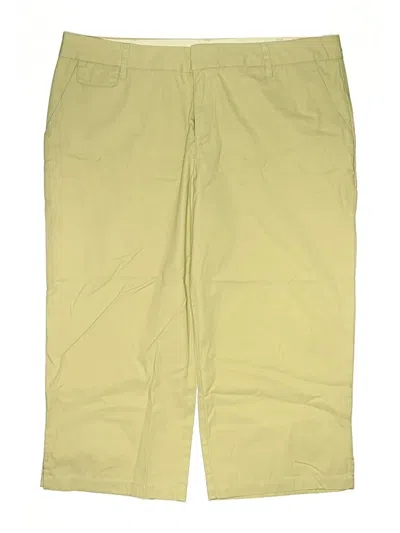 Pre-owned Merona Khaki Shorts In Yellow