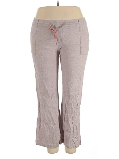 Pre-owned Merona Linen Pants In Tan