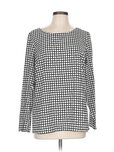 Pre-owned Merona Long Sleeve T-shirt In Silver