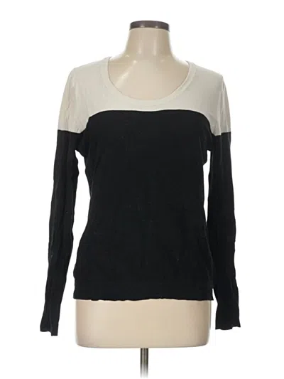 Pre-owned Merona Long Sleeve T-shirt In Black