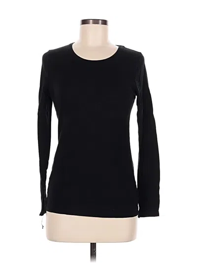 Pre-owned Merona Long Sleeve T-shirt In Black