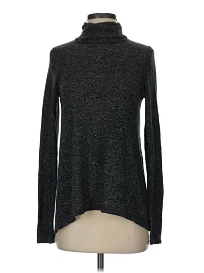 Pre-owned Merona Long Sleeve Turtleneck In Gray