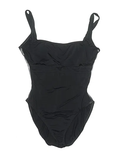 Pre-owned Merona One Piece Swimsuit In Black