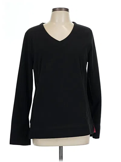 Pre-owned Merona Pullover Sweater In Black