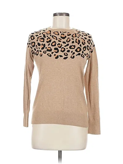 Pre-owned Merona Pullover Sweater In Brown