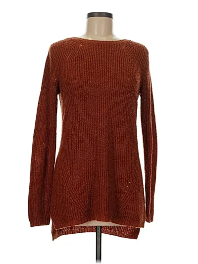 Pre-owned Merona Pullover Sweater In Brown