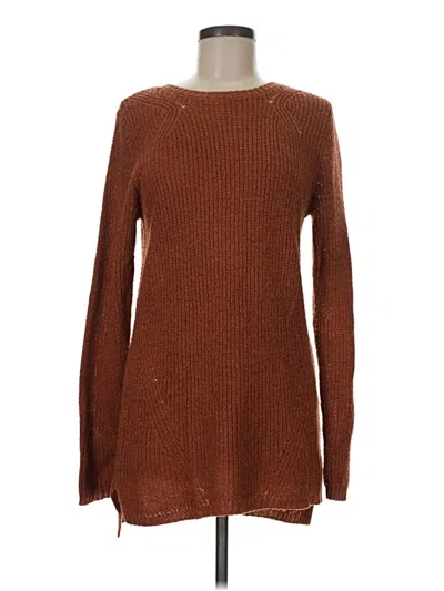 Pre-owned Merona Pullover Sweater In Brown