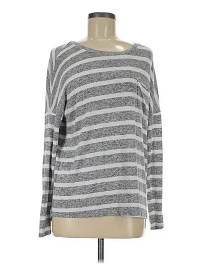 Pre-owned Merona Pullover Sweater In Gray