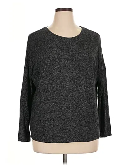 Pre-owned Merona Pullover Sweater In Gray