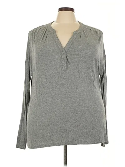 Pre-owned Merona Pullover Sweater In Gray