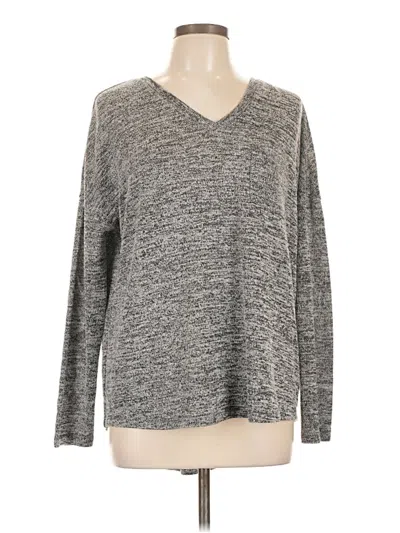 Pre-owned Merona Pullover Sweater In Gray