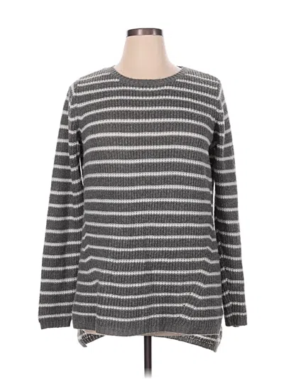 Pre-owned Merona Pullover Sweater In Gray