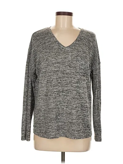 Pre-owned Merona Pullover Sweater In Gray