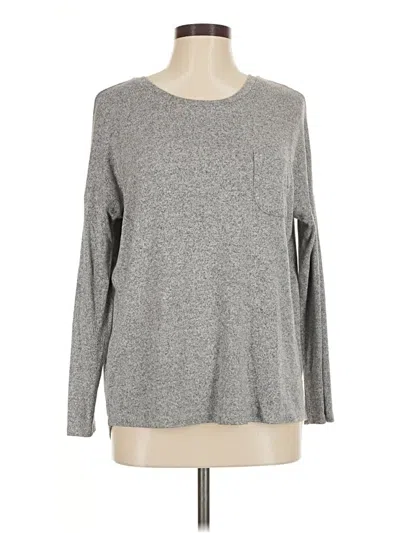 Pre-owned Merona Pullover Sweater In Gray