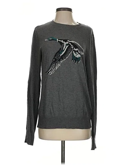 Pre-owned Merona Pullover Sweater In Gray