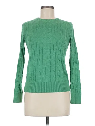 Pre-owned Merona Pullover Sweater In Green